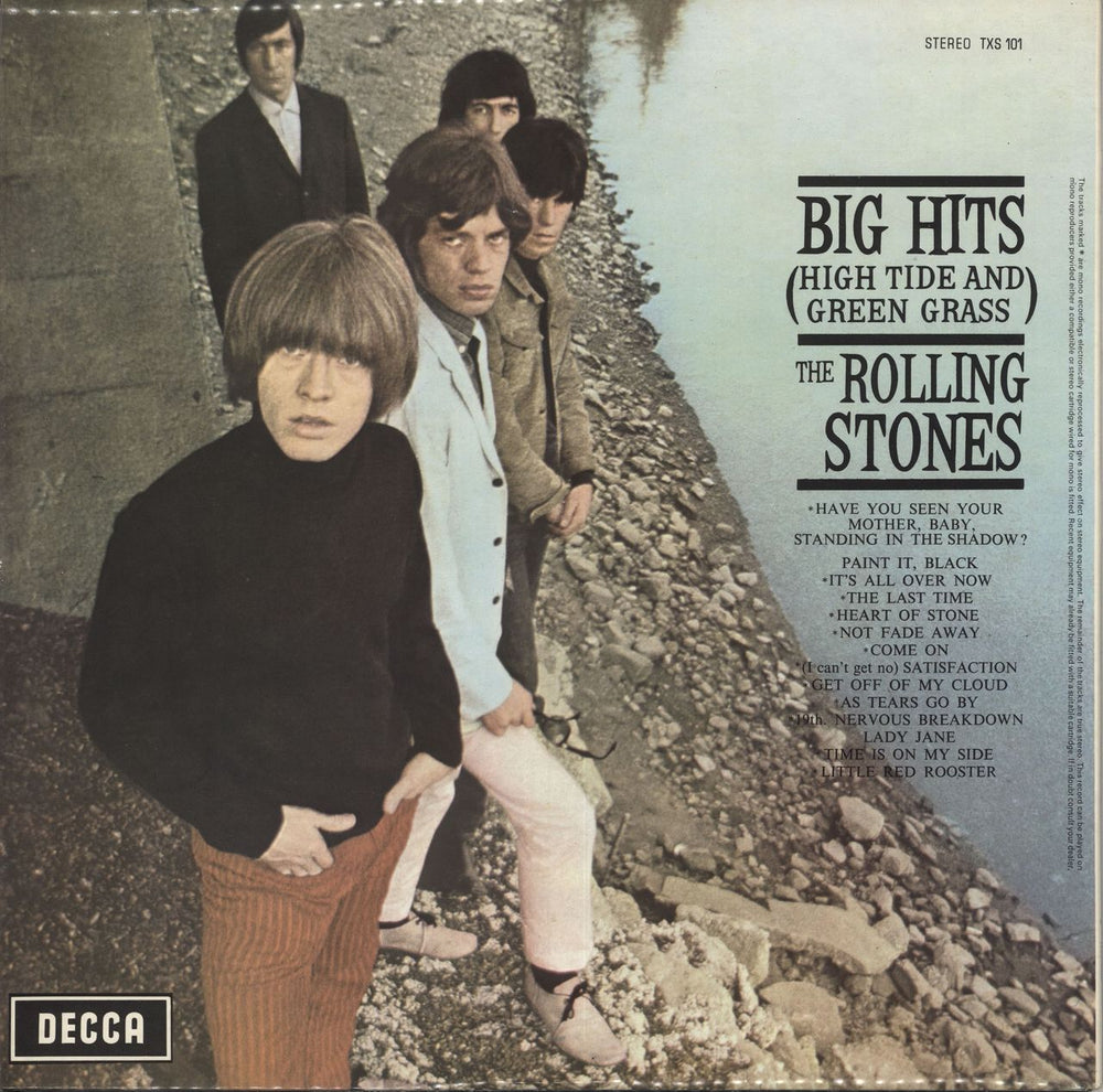 The Rolling Stones Big Hits + Booklet - 3rd UK vinyl LP album (LP record)