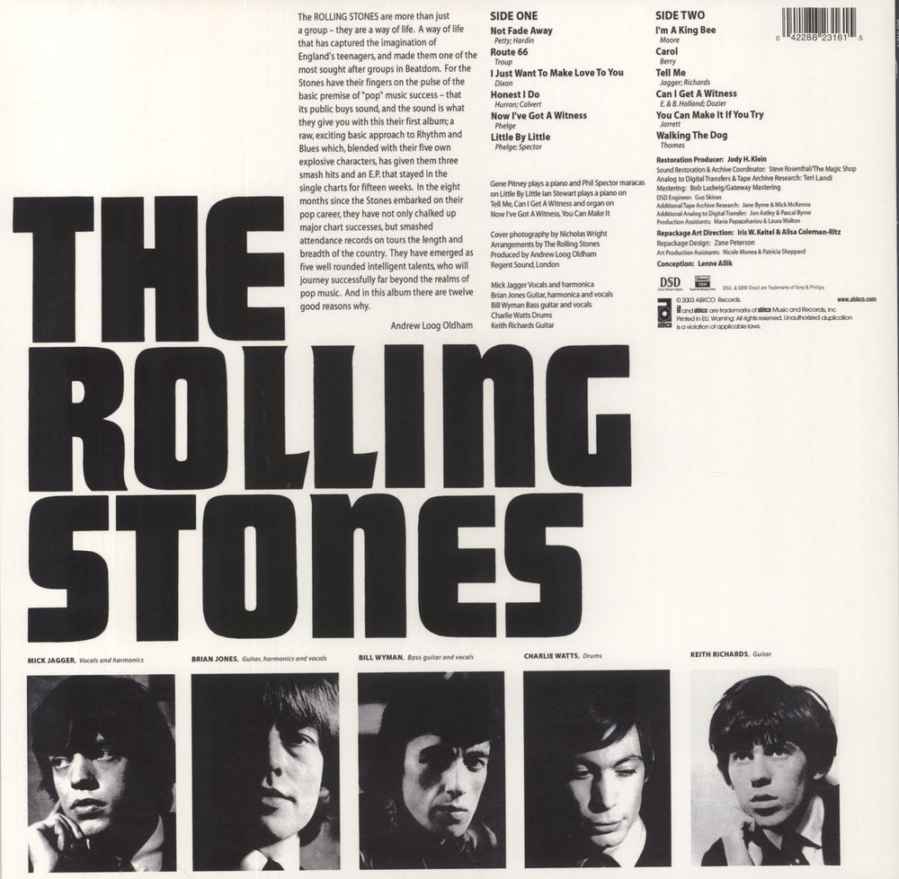 The Rolling Stones England's Newest Hit Makers UK vinyl LP album (LP record) 042288231615