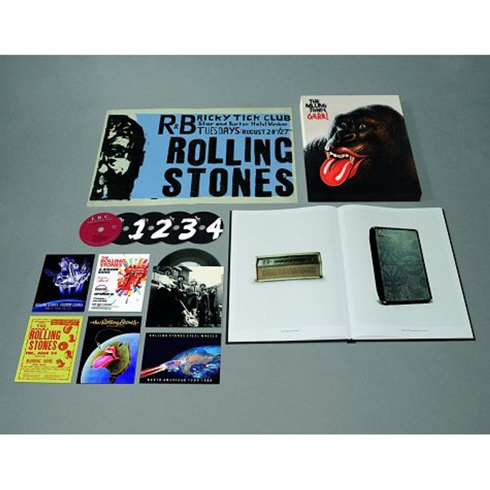 The Rolling Stones Grrr! UK CD Album Box Set ROLDXGR574036