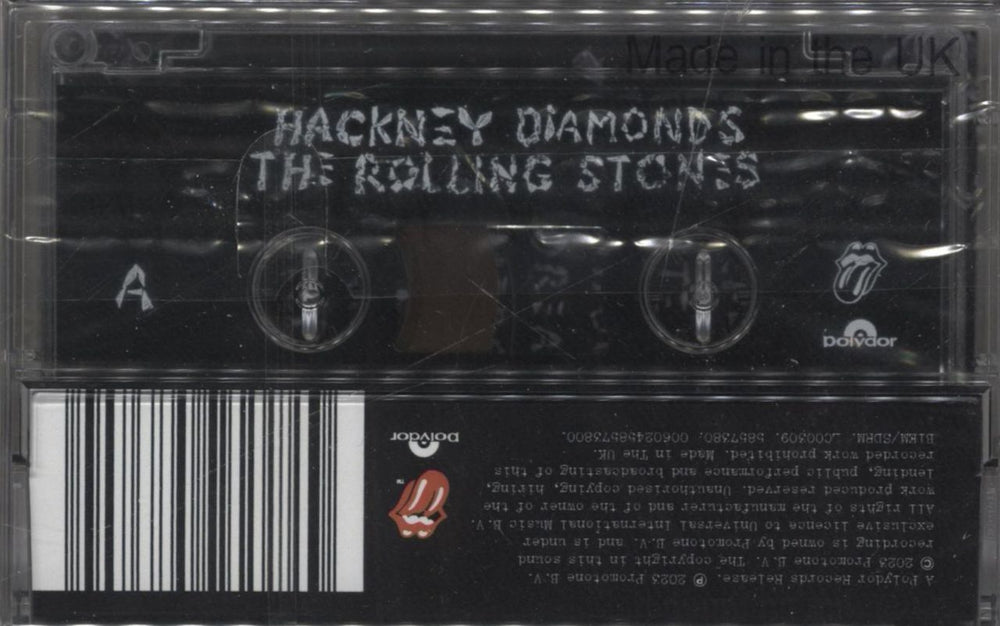 The Rolling Stones Hackney Diamonds - Sealed UK cassette album 602458573800