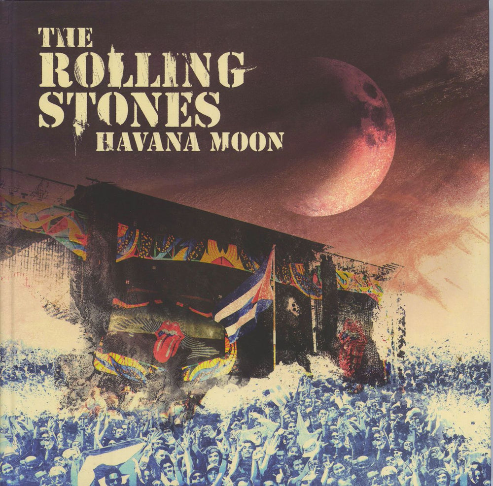 The Rolling Stones Havana Moon - Deluxe Edition UK 3-disc CD/DVD Set EREDV1246