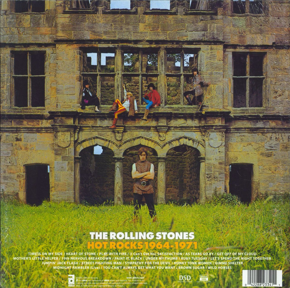 The Rolling Stones Hot Rocks 1964-1971 UK 2-LP vinyl record set (Double LP Album) 042288233411