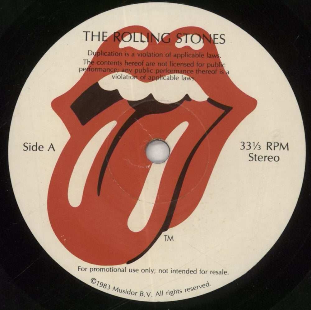 The Rolling Stones Interviews US Promo 7" vinyl single (7 inch record / 45) R-8370/1