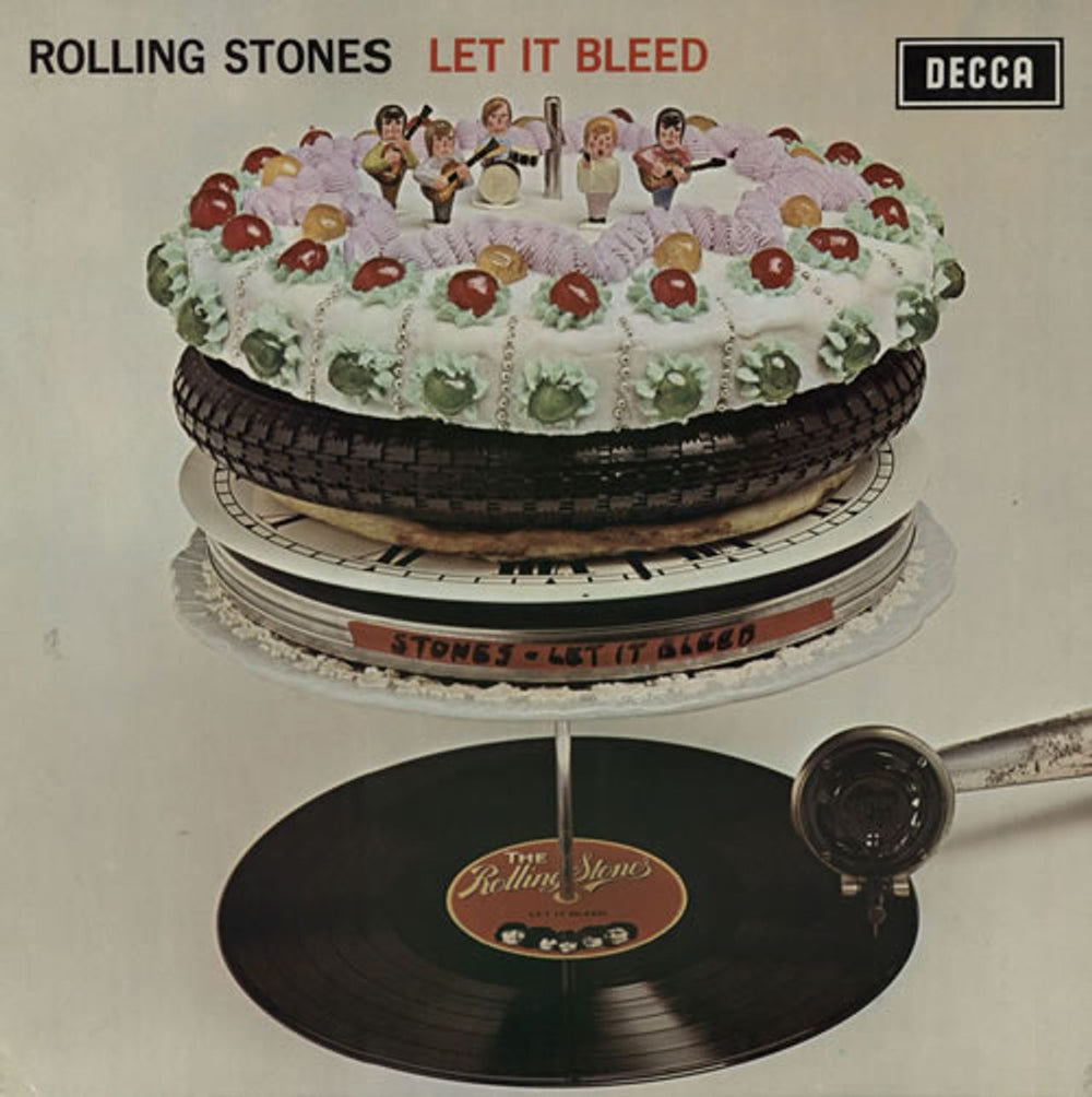 The Rolling Stones Let It Bleed - 2nd - EX UK vinyl LP album (LP record) SKL5025