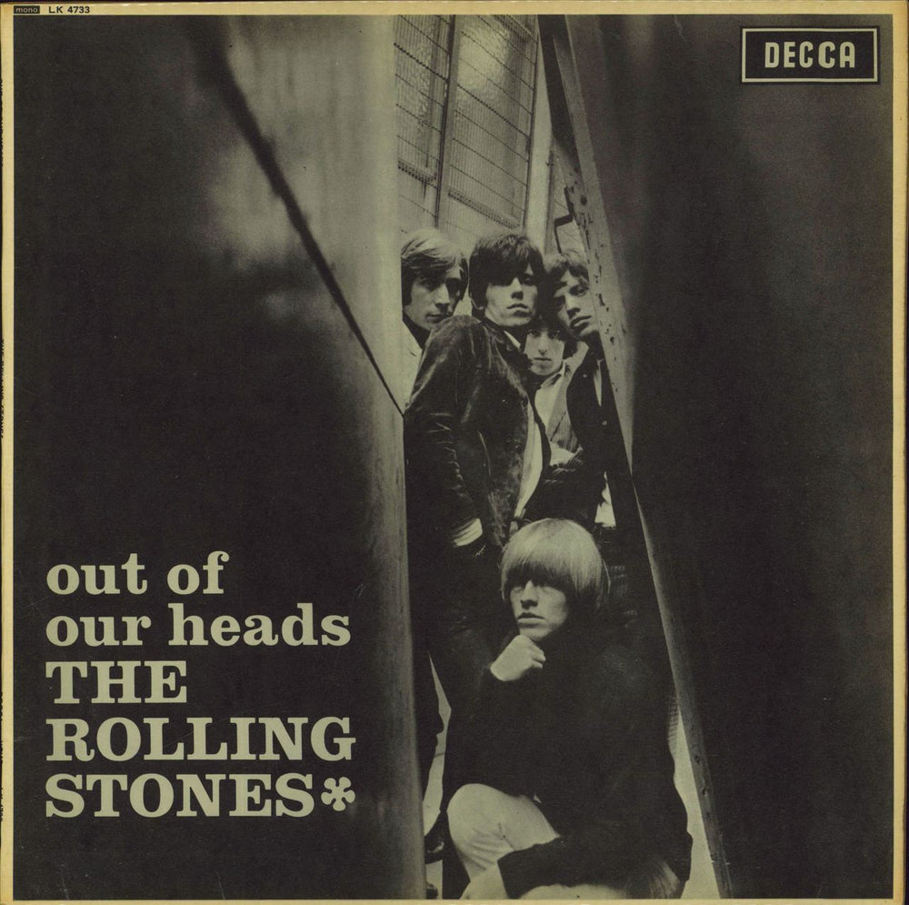 The Rolling Stones Out Of Our Heads - 1st - VG UK vinyl LP album (LP record) LK4733