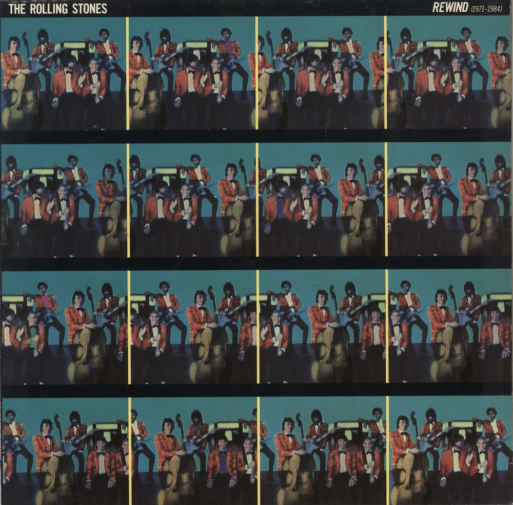The Rolling Stones Rewind 1971-1984 UK vinyl LP album (LP record) 4501991