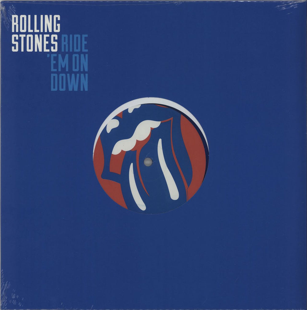 The Rolling Stones Ride 'Em On Down - RSD BF16 - Blue Vinyl - Sealed UK 10" vinyl single (10 inch record) 571775-2