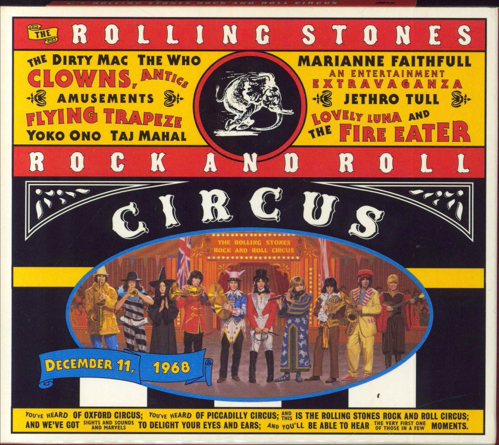 The Rolling Stones Rock And Roll Circus US CD album (CDLP) 1268-2