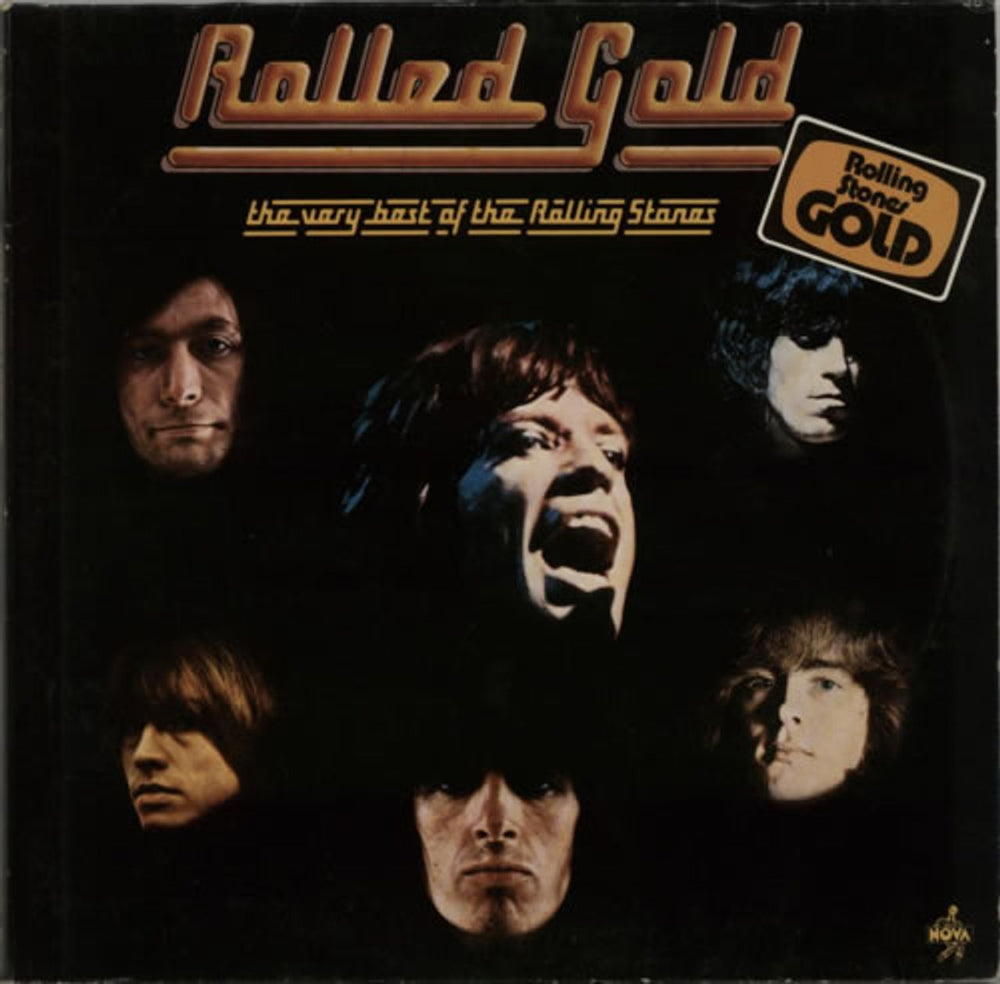 The Rolling Stones Rolled Gold German 2-LP vinyl record set (Double LP Album) 6.28356DP
