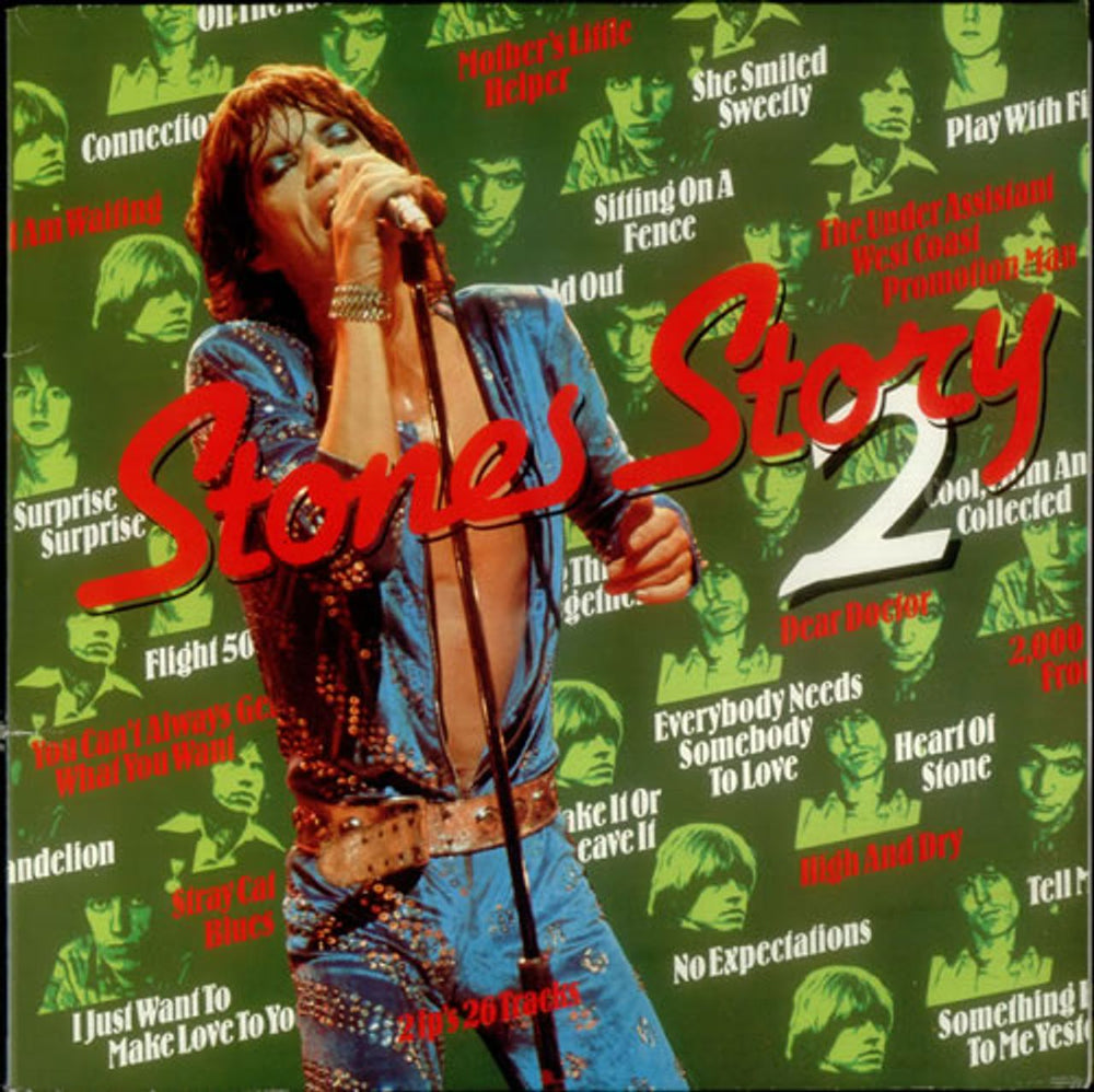 The Rolling Stones Stones Story 2 Dutch 2-LP vinyl record set (Double LP Album) 6640030