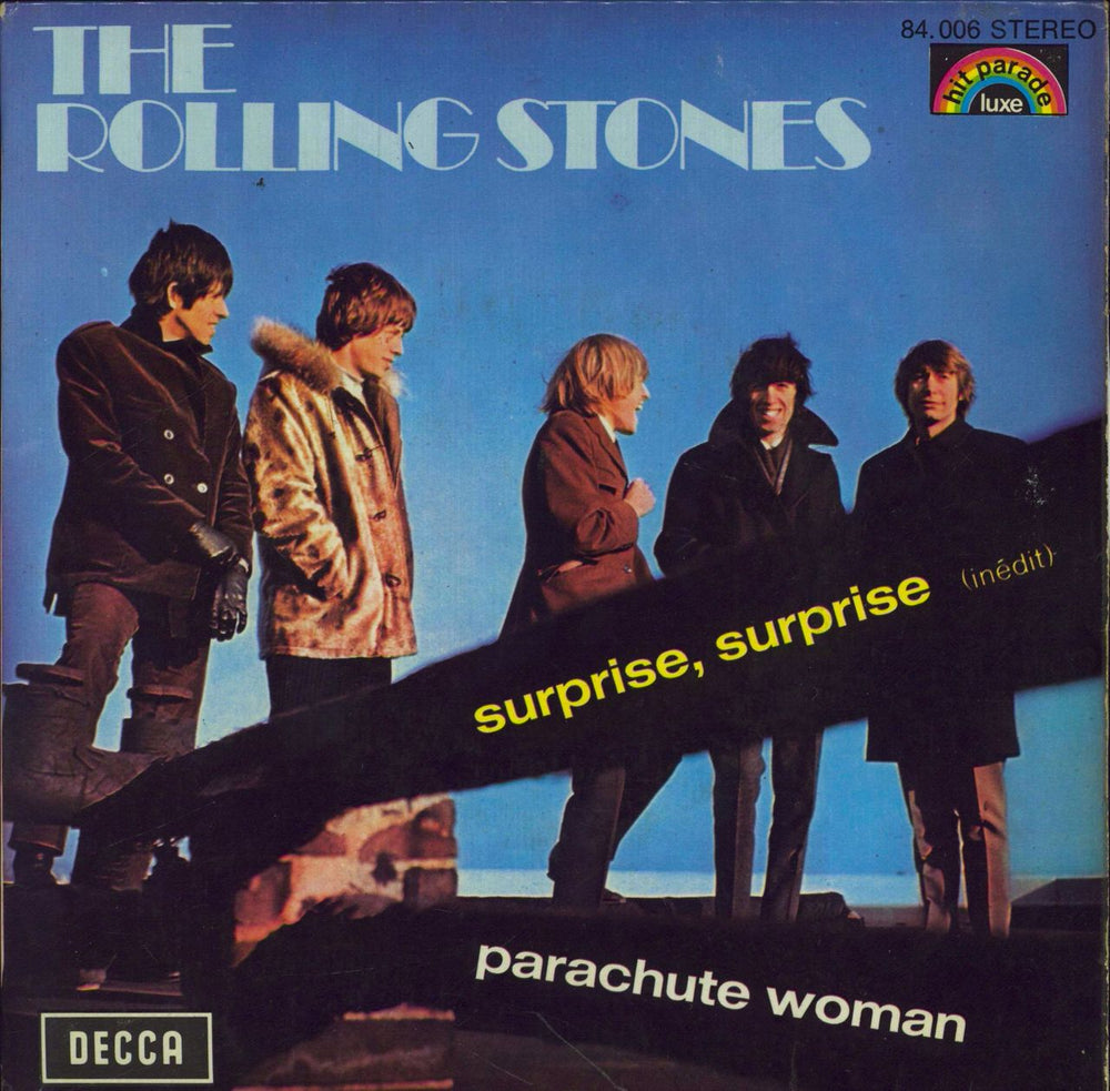 The Rolling Stones Surprise Surprise French 7" vinyl single (7 inch record / 45) 84.006