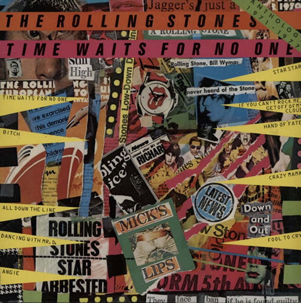 The Rolling Stones Time Waits For No One - EX UK vinyl LP album (LP record) COC59107