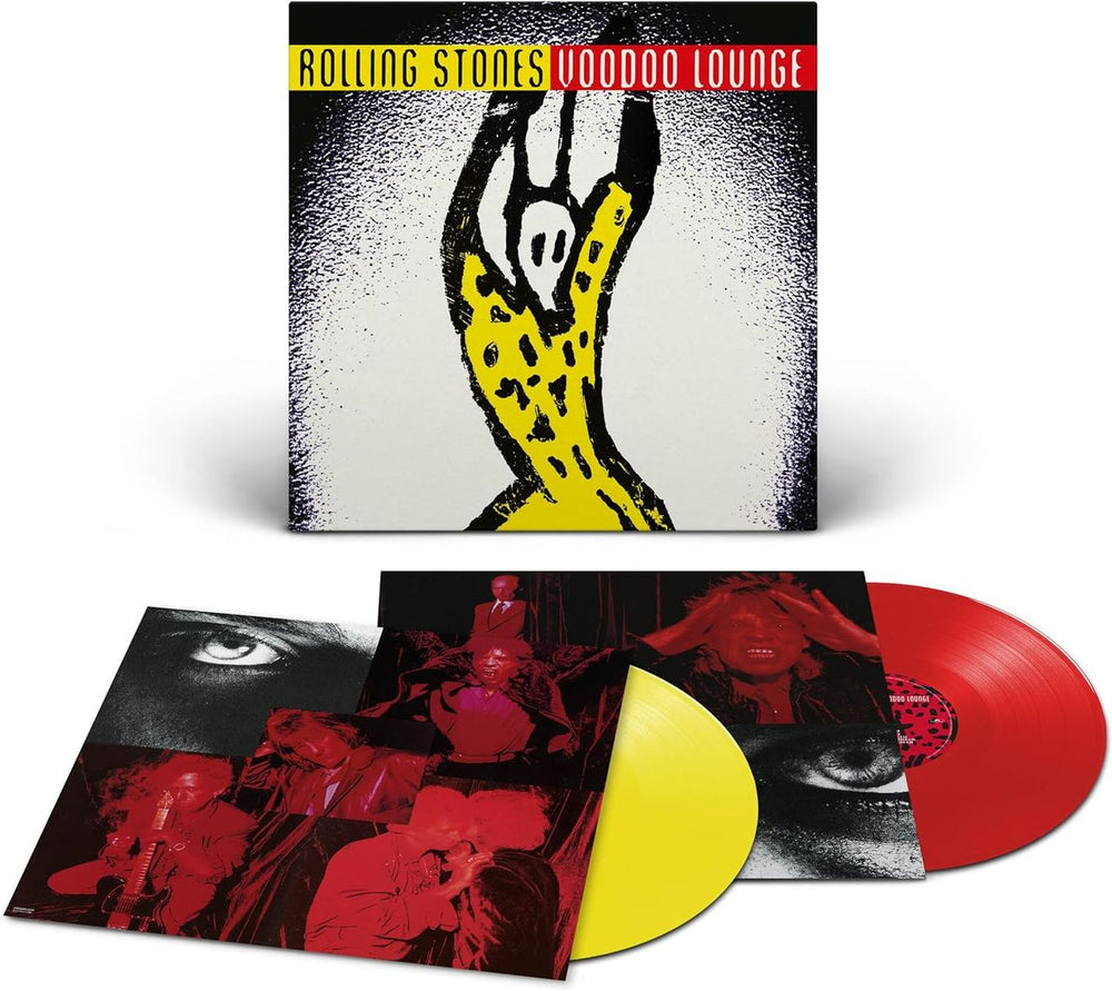 The Rolling Stones Voodoo Lounge - Red & Yellow Vinyl 180 Gram - Sealed UK 2-LP vinyl record set (Double LP Album) 6521209