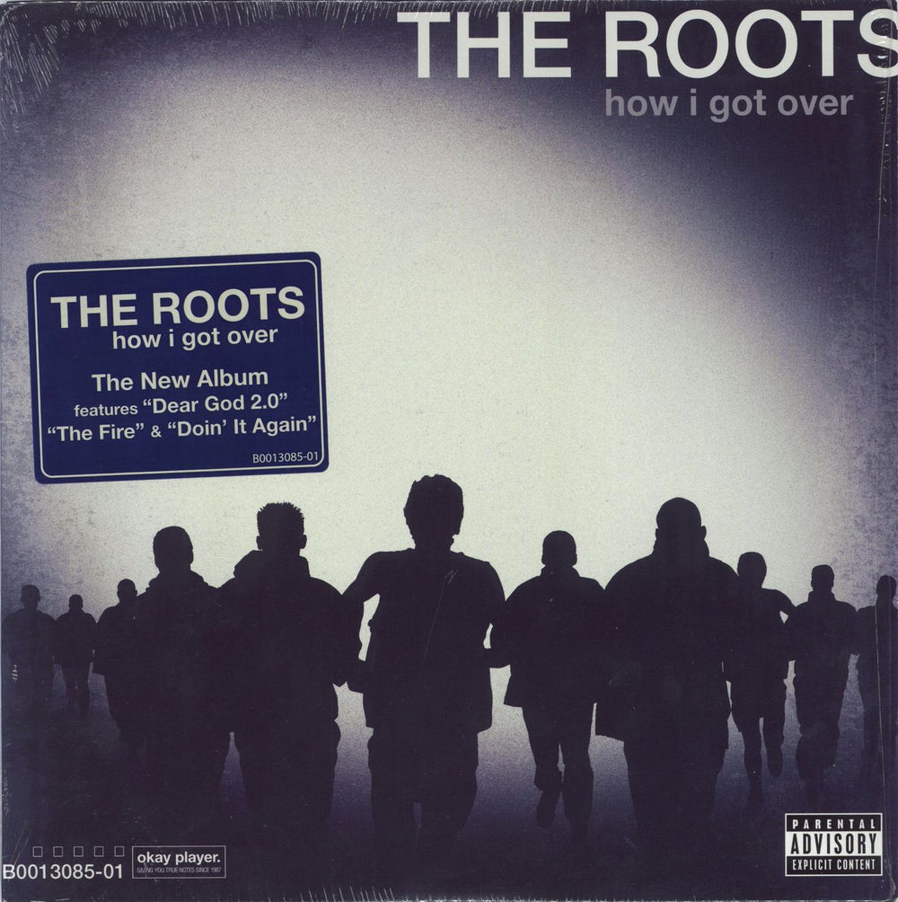 The Roots How I Got Over + Hype Sticker US vinyl LP album (LP record) B0013085-01