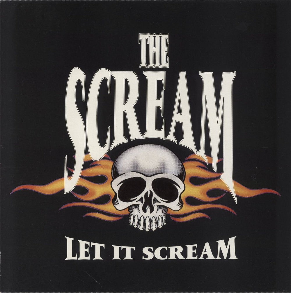 The Scream Let It Scream UK vinyl LP album (LP record) HWDLP16