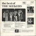 The Seekers The Best Of The Seekers - two box label UK vinyl LP album (LP record)