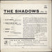 The Shadows The Shadows No. 3 - 1st UK 7" vinyl single (7 inch record / 45)
