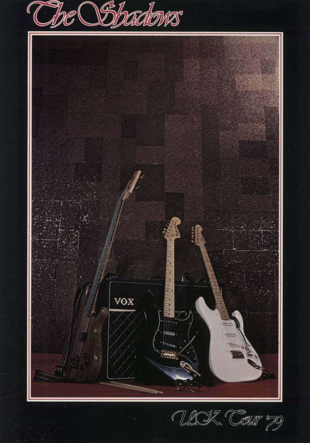 The Shadows UK Tour '79 UK tour programme PROGRAMME