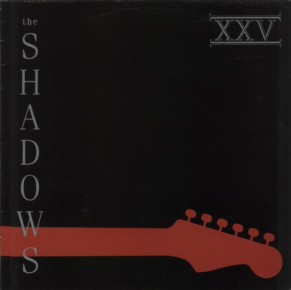 The Shadows XXV UK vinyl LP album (LP record) POLD5120