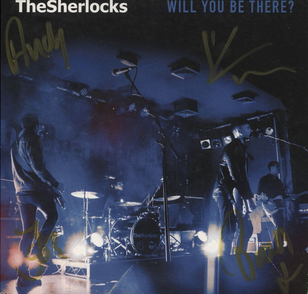 The Sherlocks Will You Be There - Red Vinyl UK 7" vinyl single (7 inch record / 45) INFECT349