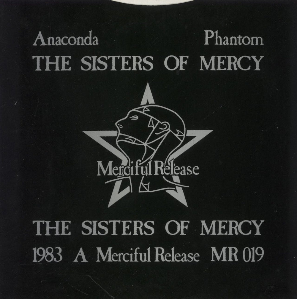 The Sisters Of Mercy Anaconda UK 7" vinyl single (7 inch record / 45)