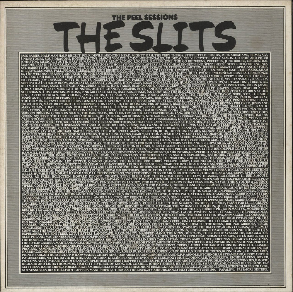 The Slits The Peel Sessions - EX UK 12" vinyl single (12 inch record / Maxi-single) SFPS021