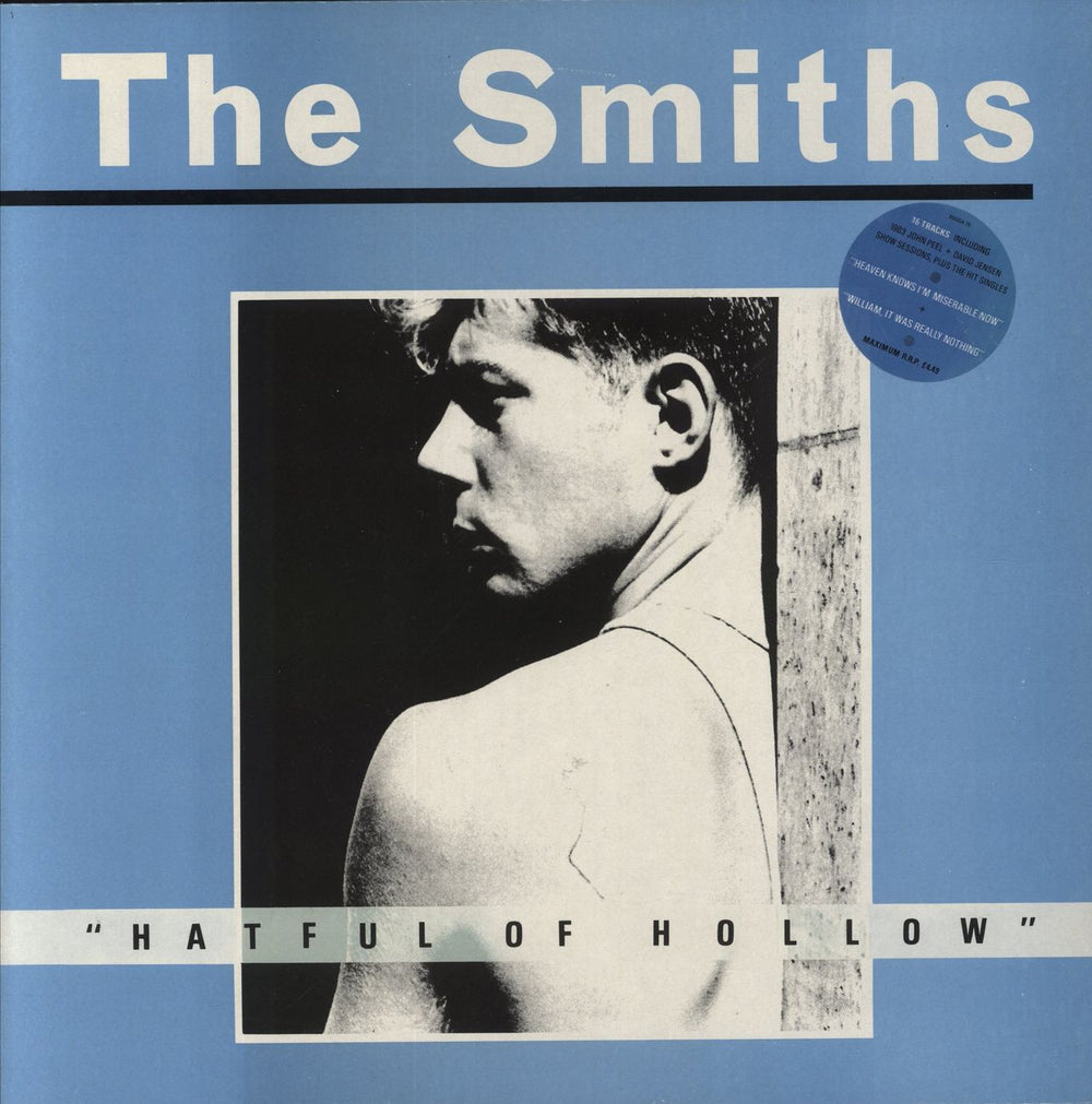 The Smiths Hatful Of Hollow - Stickered Gatefold UK vinyl LP album (LP record) ROUGH76