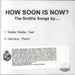 The Smiths How Soon Is Now? The Smiths Songs by... UK Promo CD-R acetate CD-R