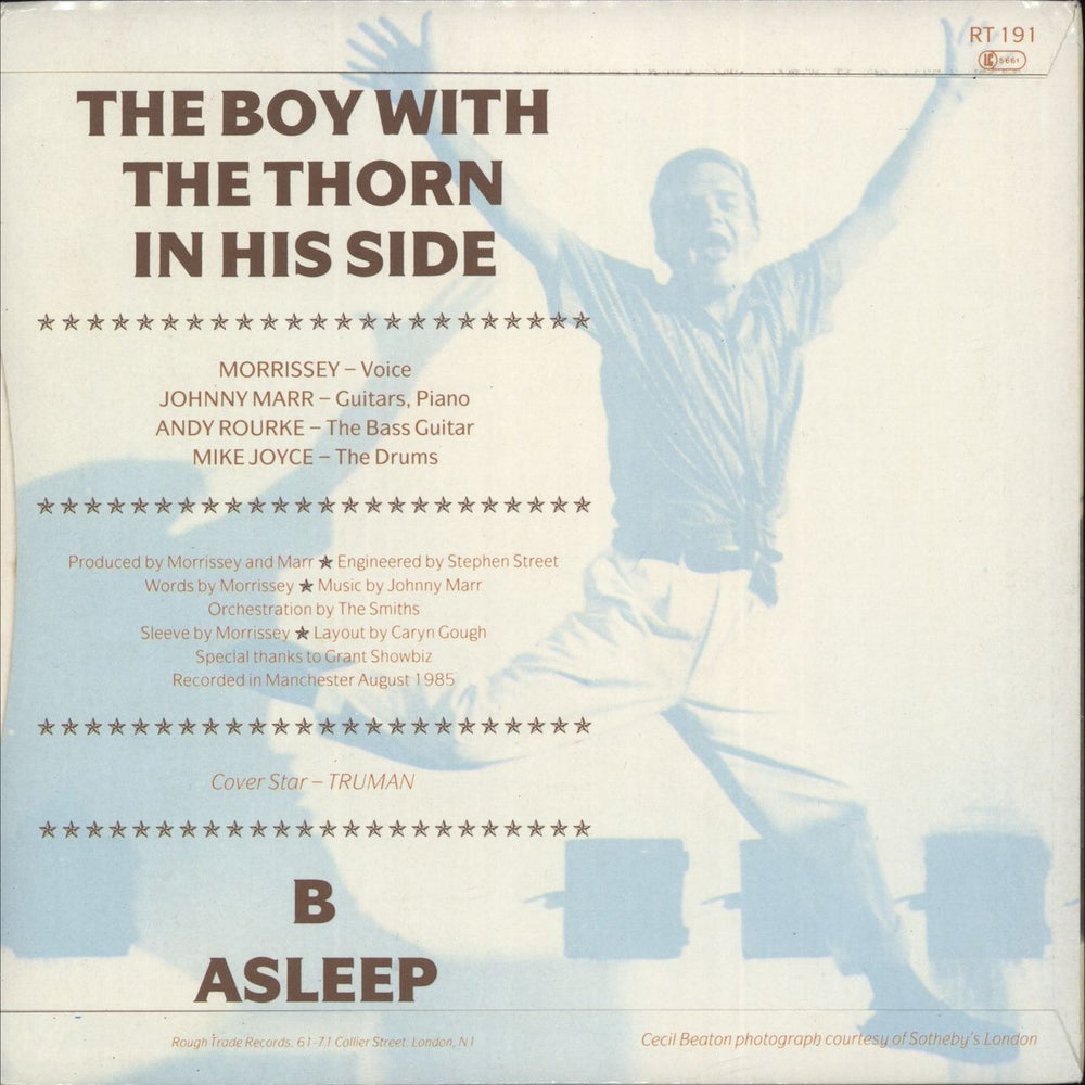 The Smiths The Boy With The Thorn In His Side - Solid UK 7" vinyl single (7 inch record / 45)