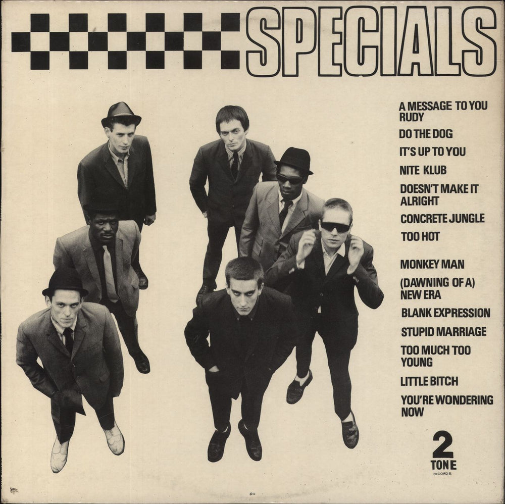 The Specials Specials - 1st UK vinyl LP album (LP record) CDLTT5001