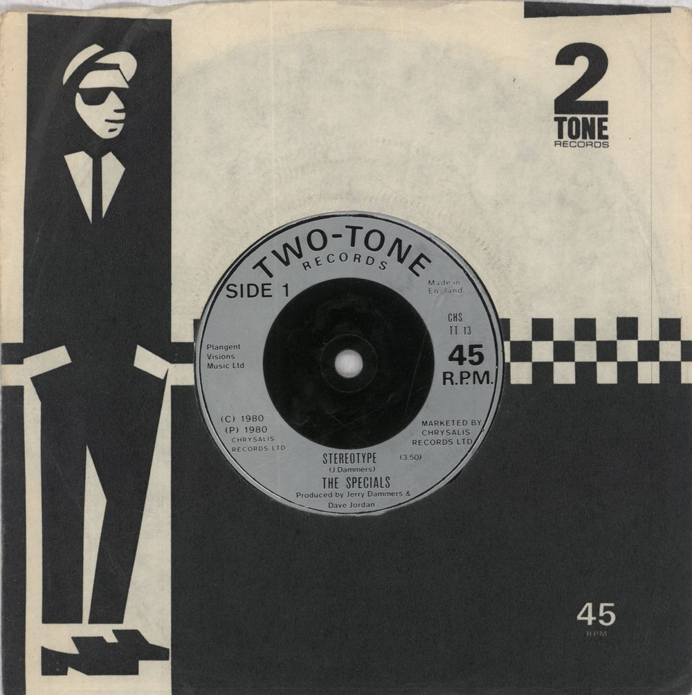 The Specials Stereotype - Inj UK 7" vinyl single (7 inch record / 45) CHSTT13