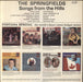 The Springfields (Folk) Songs From The Hills UK vinyl LP album (LP record)