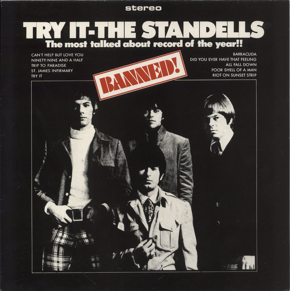 The Standells Try It French vinyl LP album (LP record) 12063