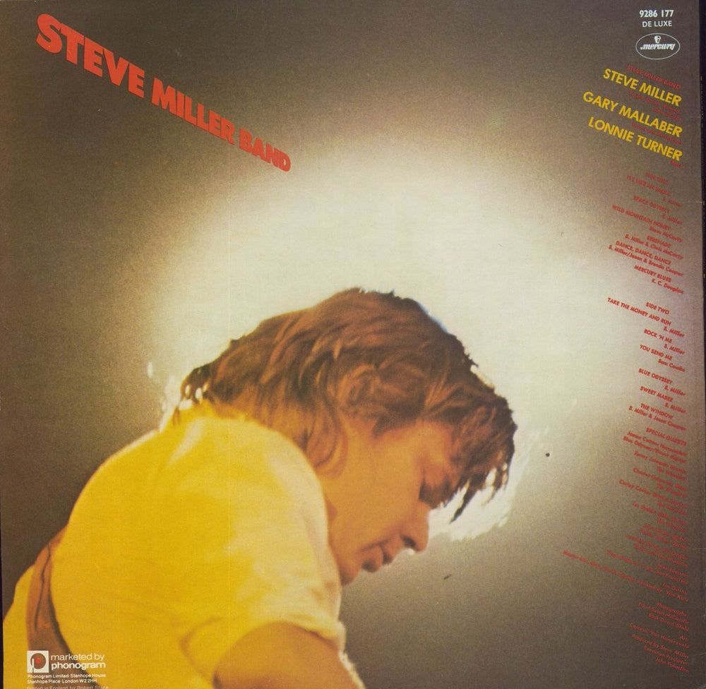 The Steve Miller Band Fly Like An Eagle UK vinyl LP album (LP record)