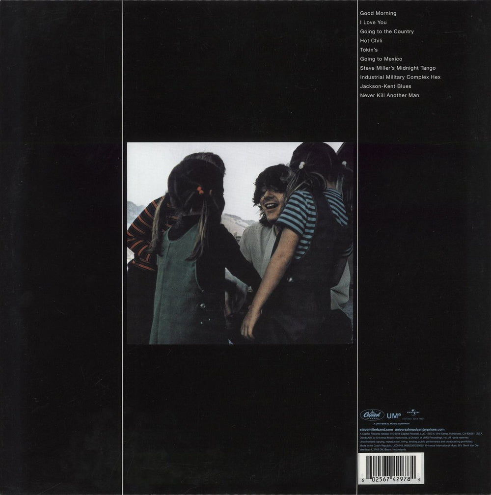 The Steve Miller Band Number 5 - Orange Vinyl UK vinyl LP album (LP record) 602567429784