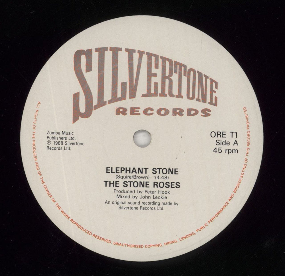 The Stone Roses Elephant Stone - 1st - EX UK 12" vinyl single (12 inch record / Maxi-single) STO12EL855400