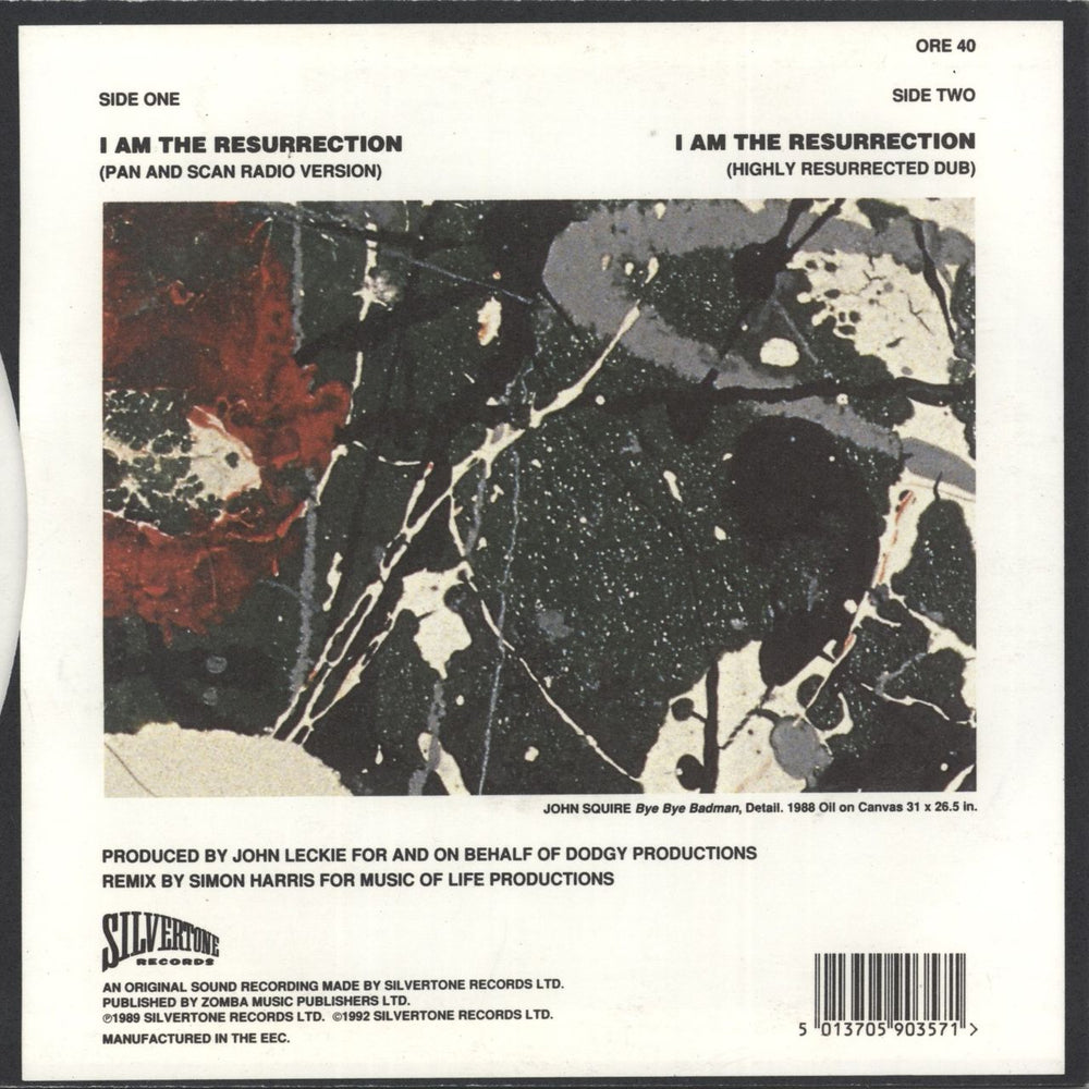 The Stone Roses I Am The Resurrection UK 7" vinyl single (7 inch record / 45) 5013705903571