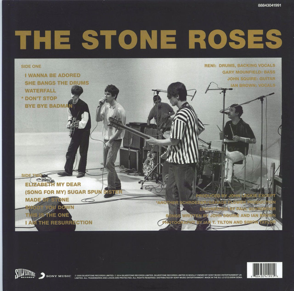 The Stone Roses The Stone Roses - 180gm UK vinyl LP album (LP record) 888430419919