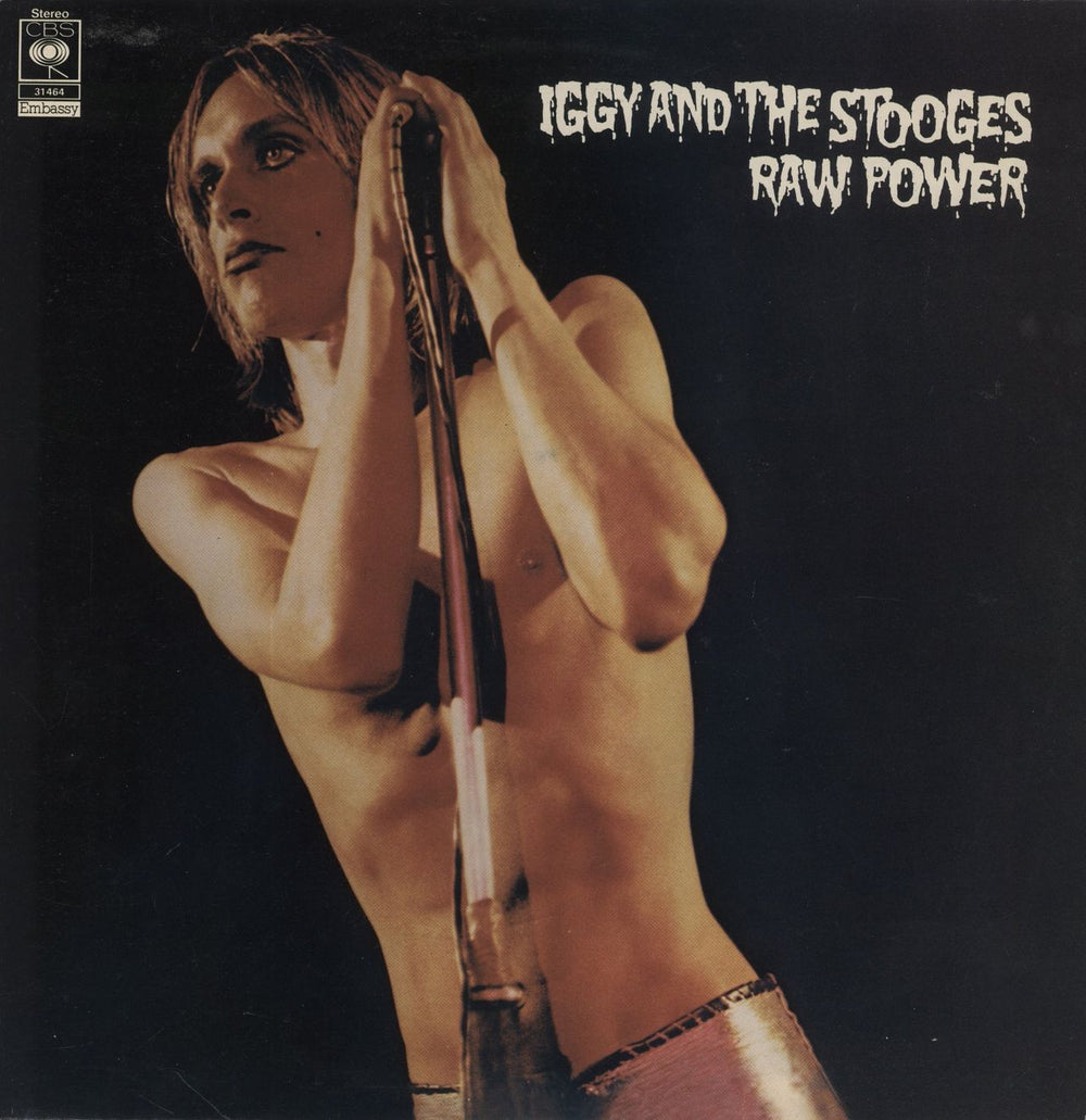 The Stooges Raw Power UK vinyl LP album (LP record) 31464