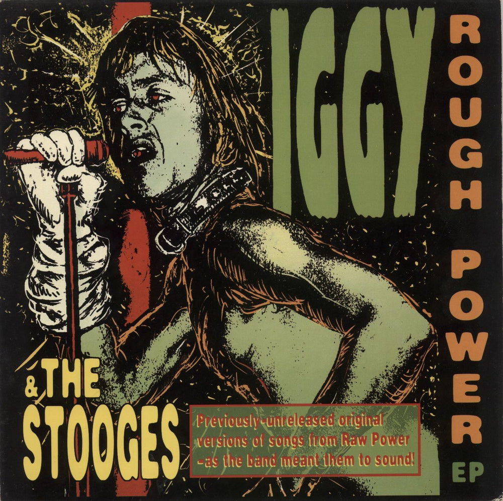 The Stooges Rough Power US 10" vinyl single (10 inch record) BMP404910