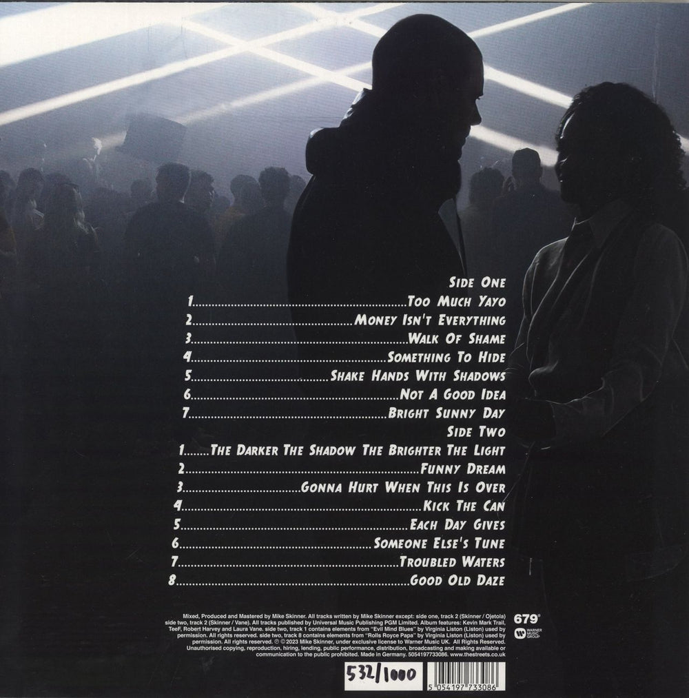 The Streets The Darker The Shadow The Brighter The Light - Zoetrope Edition UK vinyl LP album (LP record) 5054197733086