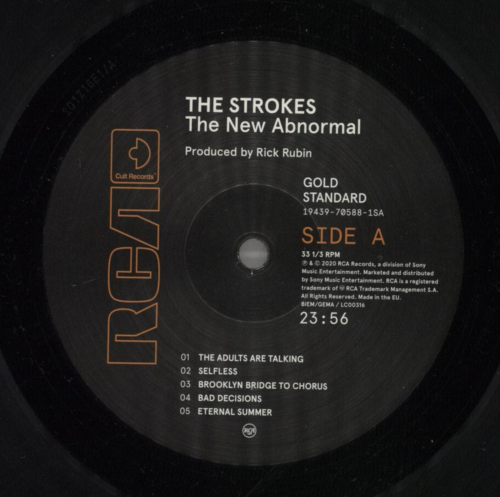 The Strokes The New Abnormal - 180 Gram Vinyl US vinyl LP album (LP record) KESLPTH877731