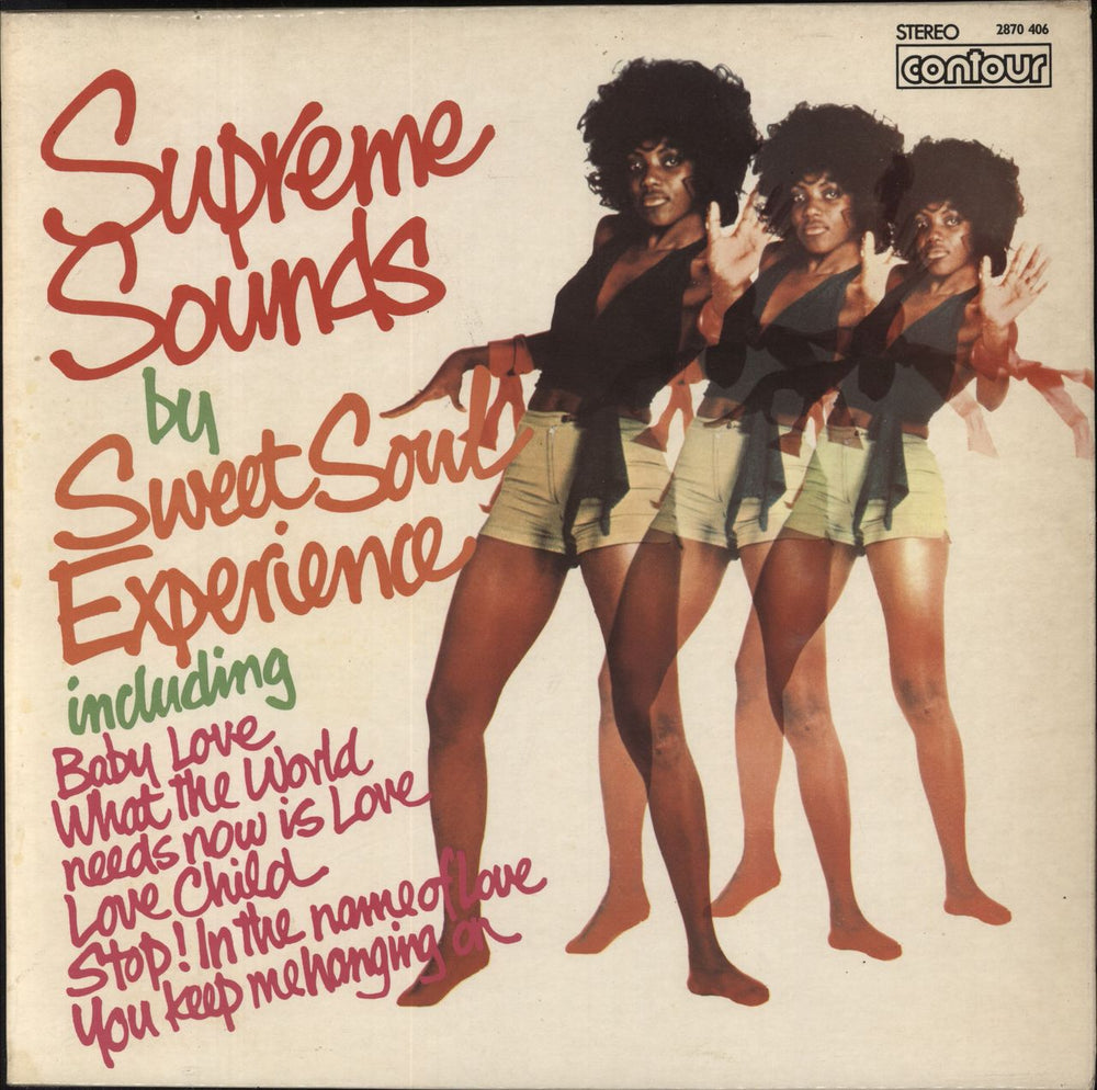 The Supremes Supreme Sounds UK vinyl LP album (LP record) 2870406