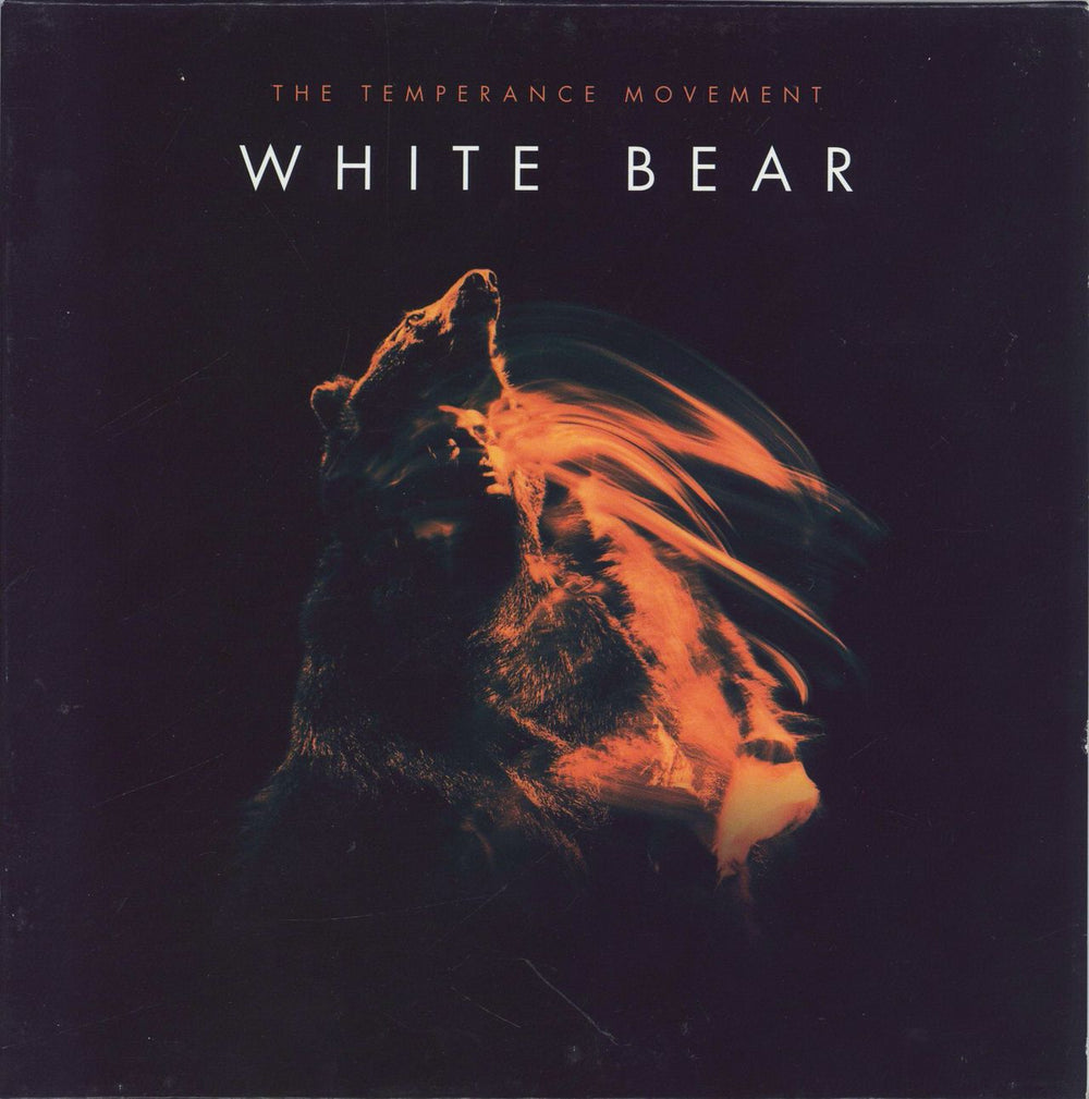 The Temperance Movement White Bear - White Vinyl UK 7" vinyl single (7 inch record / 45)