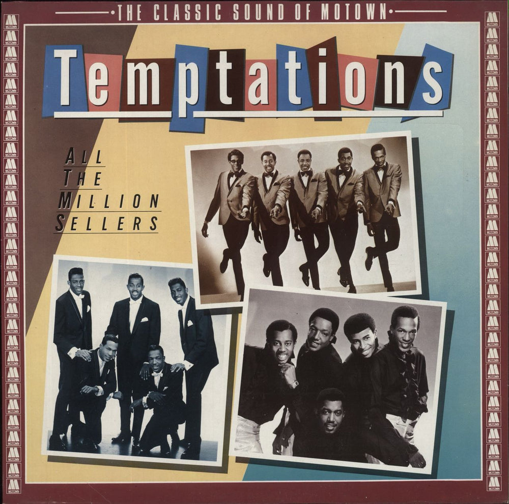 The Temptations All The Million Sellers UK vinyl LP album (LP record) WL72096