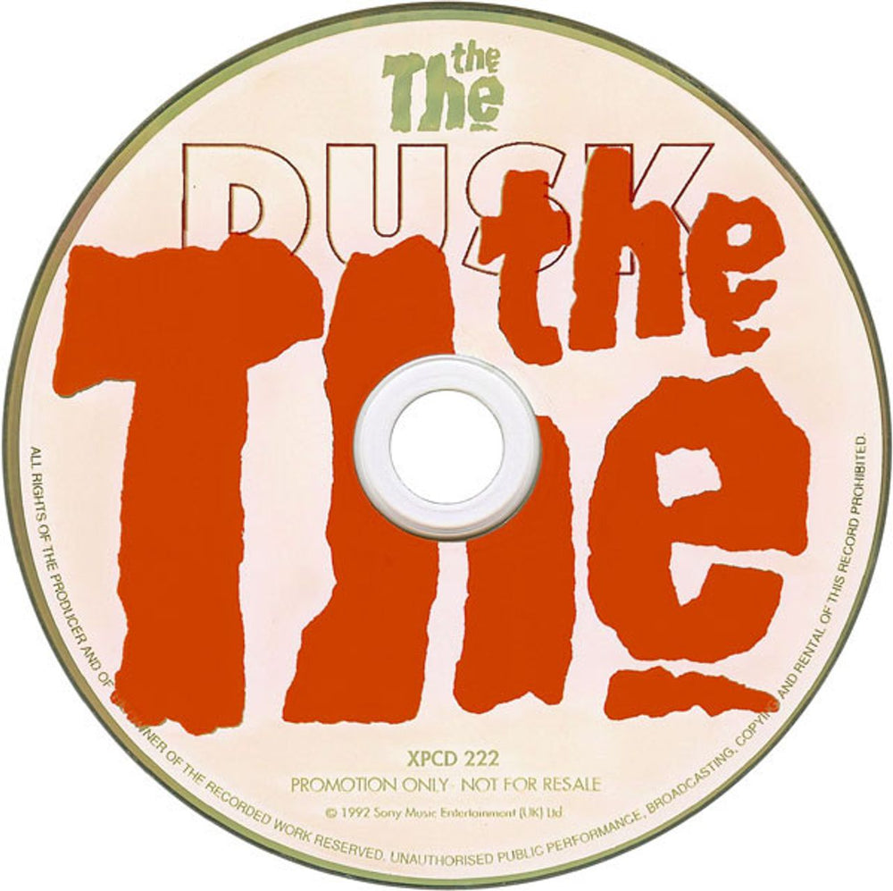 The The Dusk UK Promo CD album (CDLP) THECDDU17297