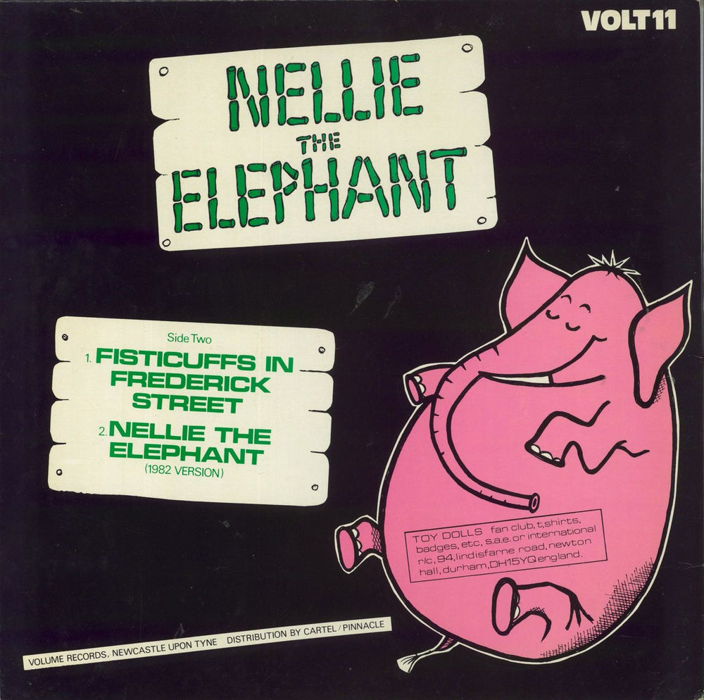 The Toy Dolls (70s) Nellie The Elephant UK 12" vinyl single (12 inch record / Maxi-single)