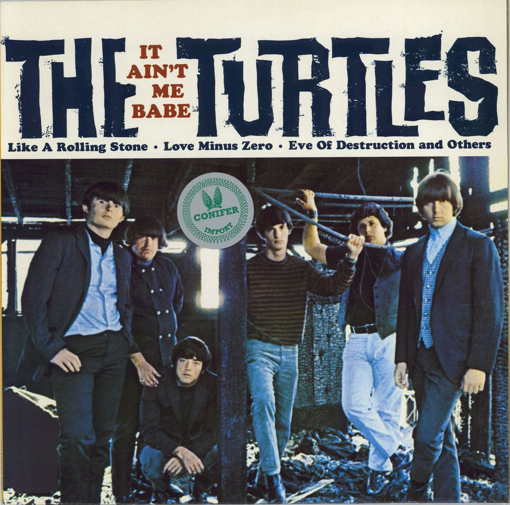 The Turtles It Ain't Me Babe German vinyl LP album (LP record) LLP5190