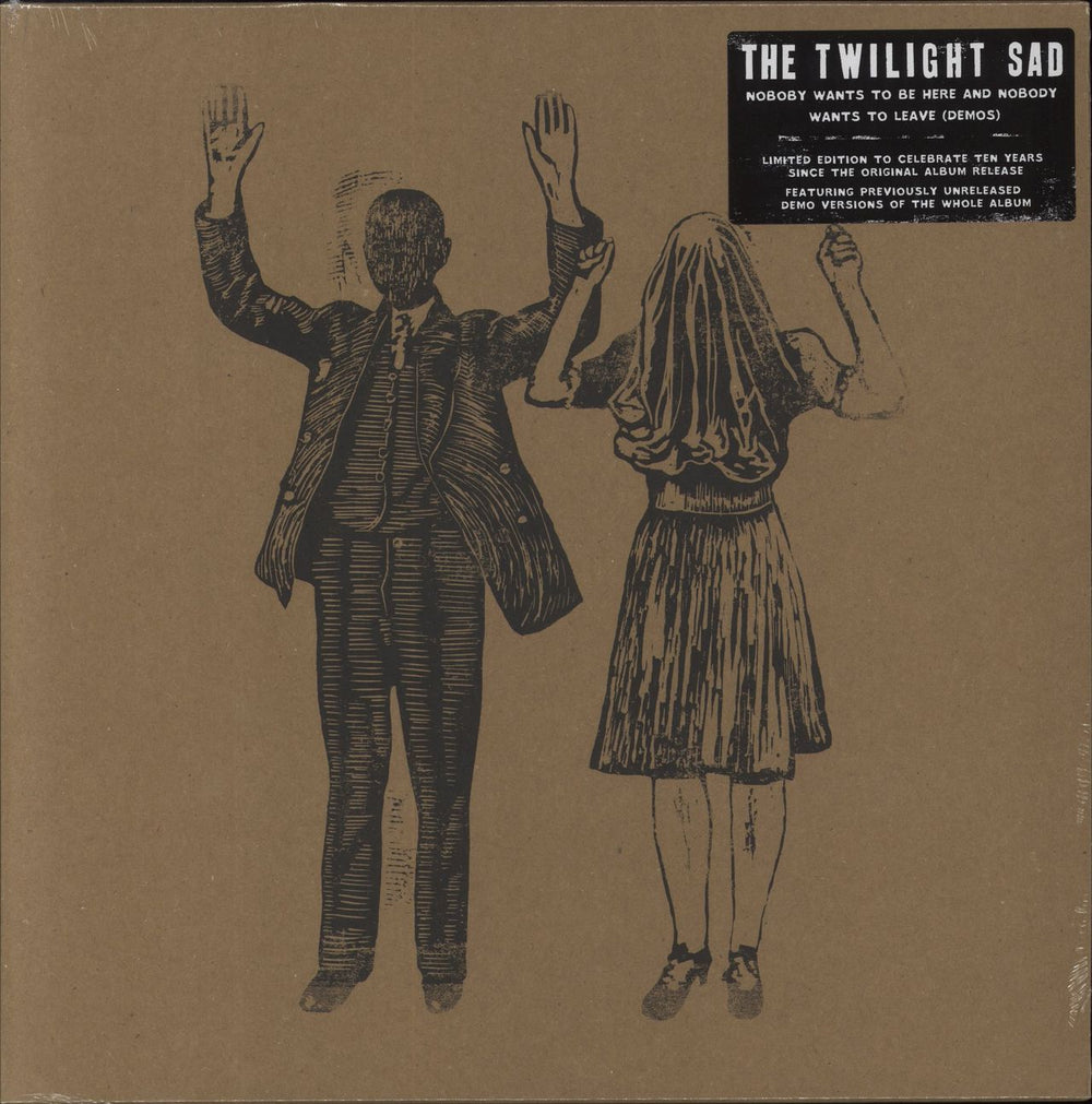 The Twilight Sad Nobody Wants To Be Here And Nobody Wants To Leave (Demos) - Sealed UK vinyl LP album (LP record) FATLP184