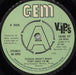 The V.I.P.'s Things Aren't What They Used To Be UK 7" vinyl single (7 inch record / 45) VIP07TH825987